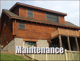  Rolesville, North Carolina Log Home Maintenance